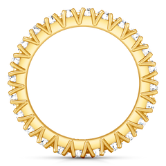 Eternity Ring Luce  1.68 Cts 14K Yellow Gold