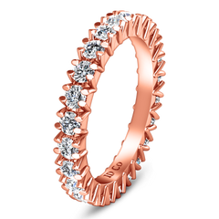 Eternity Ring Luce  1.68 Cts 14K Rose Gold