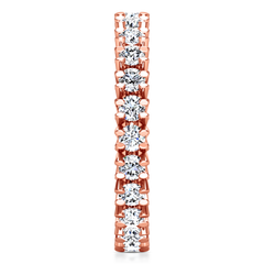 Eternity Ring Luce  1.68 Cts 14K Rose Gold