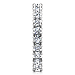 Eternity Ring Luce  1.68 Cts 14K White Gold