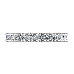 Eternity Ring Luce  1.68 Cts 14K White Gold