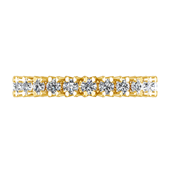 Eternity Ring Luce  1.68 Cts 14K Yellow Gold