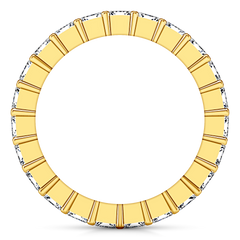 Eternity Ring Vida  1.75 Cts 14K Yellow Gold