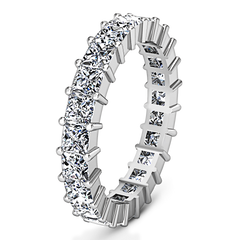 Eternity Ring Vida  1.75 Cts 14K White Gold