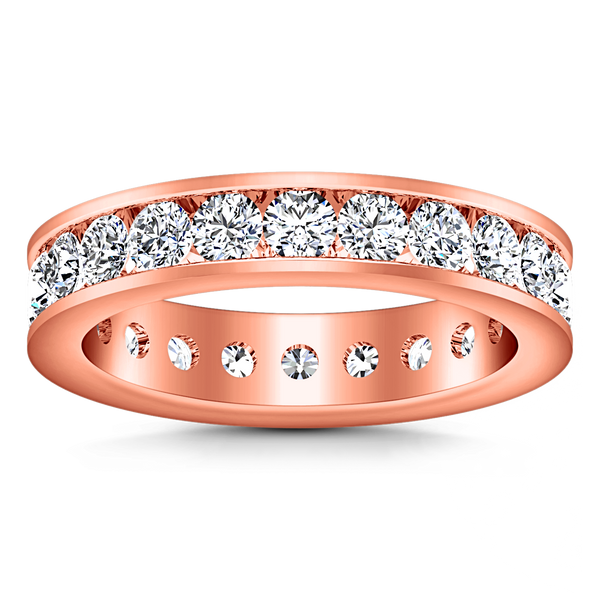 Eternity Ring Janet 1.68 Cts 14K Rose Gold