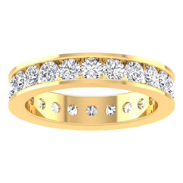 Eternity Ring Mellany  1.68 Cts 14K Yellow Gold