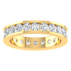 Eternity Ring Mellany  1.68 Cts 14K Yellow Gold