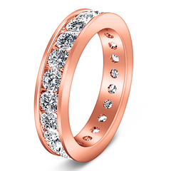 Eternity Ring Mellany  1.68 Cts 14K Rose Gold
