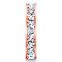 Eternity Ring Mellany  1.68 Cts 14K Rose Gold