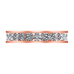 Eternity Ring Mellany  1.68 Cts 14K Rose Gold