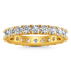 Eternity Ring Natasha  1.6 Cts 14K Yellow Gold