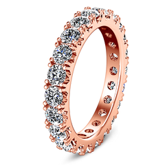 Eternity Ring Natasha  1.6 Cts 14K Rose Gold