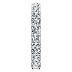 Eternity Ring Natasha  1.6 Cts 14K White Gold