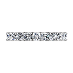 Eternity Ring Natasha  1.6 Cts 14K White Gold
