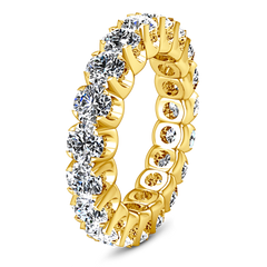 Eternity Ring Amyarullis 1.6 Cts 14K Yellow Gold