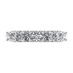 Eternity Ring Amyarullis 1.6 Cts 14K White Gold