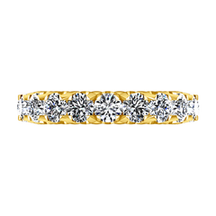 Eternity Ring Amyarullis 1.6 Cts 14K Yellow Gold