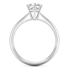 Solitaire Engagement Ring Alexa  14K White Gold