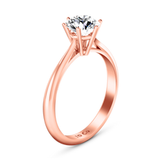 Solitaire Engagement Ring Alexa  14K Rose Gold