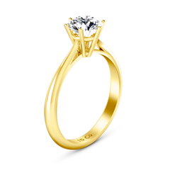 Solitaire Engagement Ring Alexa  14K Yellow Gold