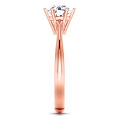Solitaire Engagement Ring Alexa  14K Rose Gold