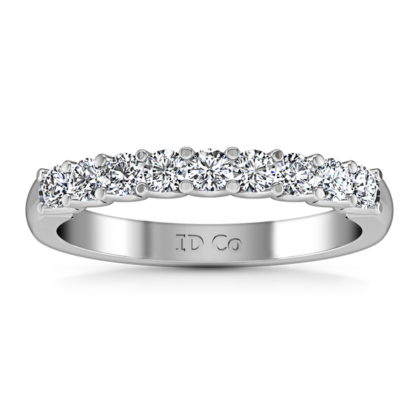 Diamond Wedding Band Nicole 0.63 Cts 14K White Gold