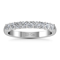 Diamond Wedding Band Nicole 0.63 Cts 14K White Gold