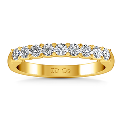 Diamond Wedding Band Nicole 0.63 Cts 14K Yellow Gold