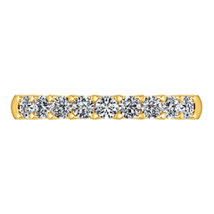 Diamond Wedding Band Nicole 0.63 Cts 14K Yellow Gold