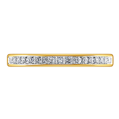 Diamond Wedding Band Amy 0.57 Cts 14K Yellow Gold