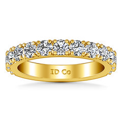 Diamond Wedding Band Kimberly 0.39 Cts 14K Yellow Gold
