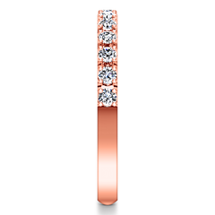 Diamond Wedding Band Larissa 0.51 Cts 14K Rose Gold