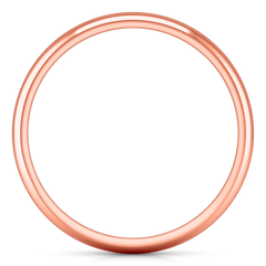 Wedding Band Comfort Fit 3Mm 14K Rose Gold