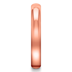 Wedding Band Comfort Fit 3Mm 14K Rose Gold